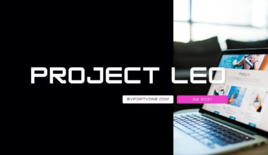 B41- Project Leo - 2021 Quarter 4 Update