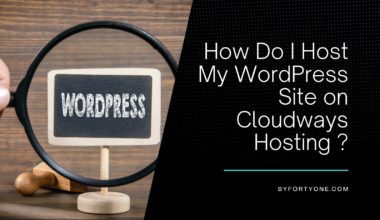 how Do I Host My WordPress Site on Cloudways Hosting