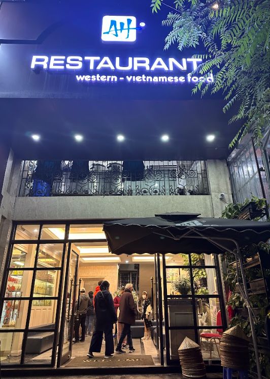 AH Restaurant in Hanoi